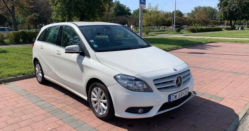 Mercedes-Benz Klasa B cena 34000 przebieg: 227000, rok produkcji 2014 z Wrocław małe 704